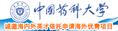 被3根大鸡巴操中国药科大学诚邀海内外英才依托申请海外优青项目